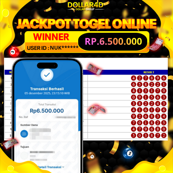 BUKTI JACKPOT HONGKONG POOLS 05/12/2025