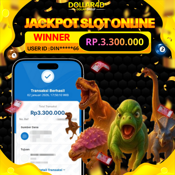 BUKTI JACKPOT SLOT   JURASSIC KINGDOM  2/1/2026