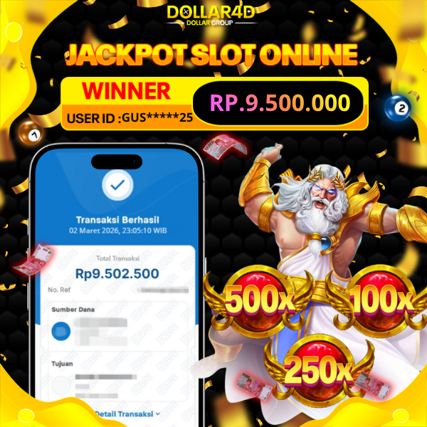BUKTI JACKPOT   GATES OF OLYMPUS 1000   02/4/2026