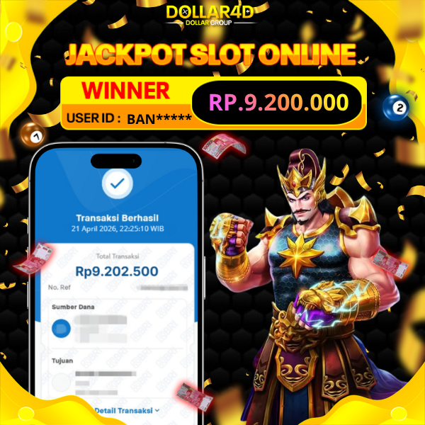 BUKTI JACKPOT   GATOT KACA 1000     21/4/2026