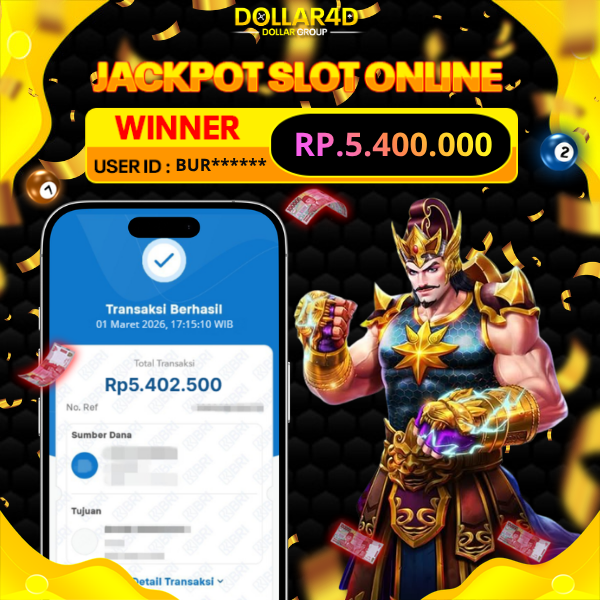BUKTI JACKPOT   GATOT KACA 1000   01/4/2026