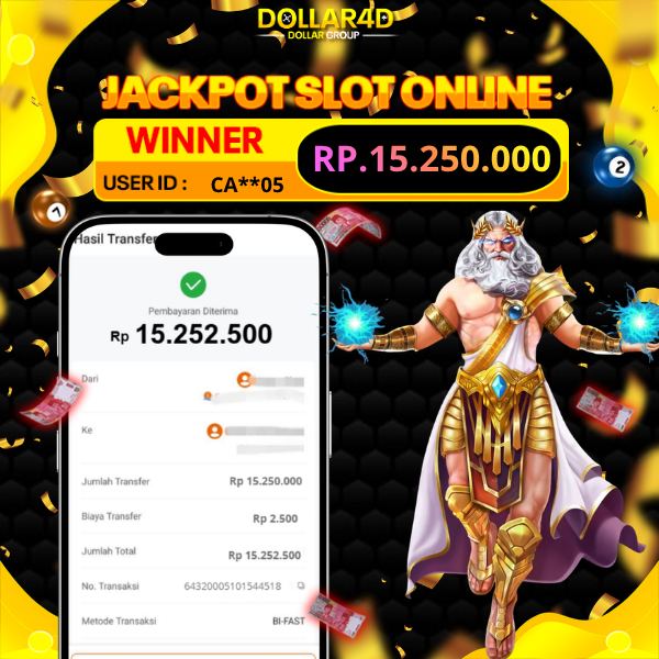 BUKTI JACKPOT    GATES OF OLYMPUS 1000     04/6/2026