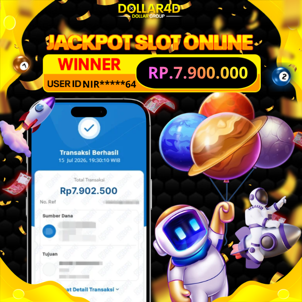 BUKTI JACKPOT  SPACMEN        15/7/2026