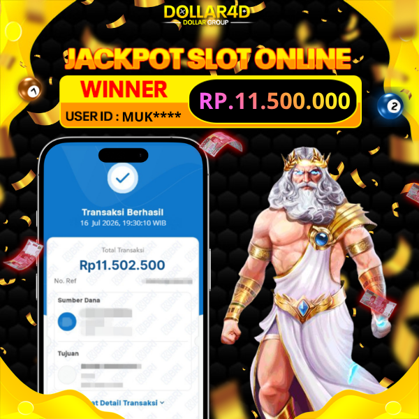 BUKTI JACKPOT  GATES OF OLYMPUS 1000 16/7/2026