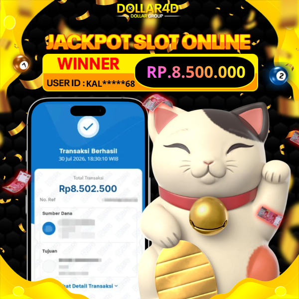 BUKTI JACKPOT   LUCKY NEKO       30/7/2026