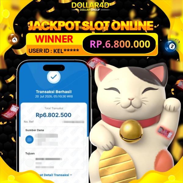 BUKTI JACKPOT   LUCKY NEKO       20/7/2026