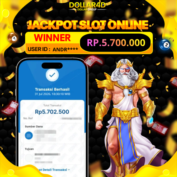 BUKTI JACKPOT  GATES OF OLYMPUS 1000 31/7/2026