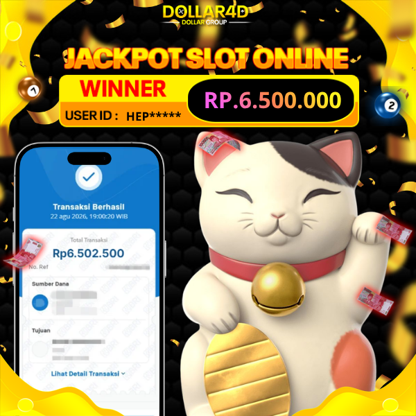 BUKTI JACKPOT   LUCKY NEKO       22/8/2026
