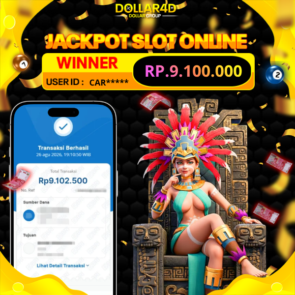 BUKTI JACKPOT    TREASURES OF AZTEC     26/8/2026