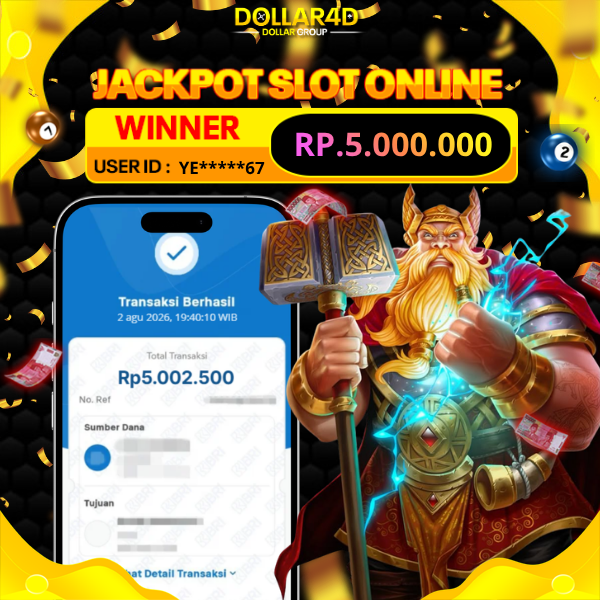 BUKTI JACKPOT  POWER OF THOR MEGAWAYS     2/8/2026