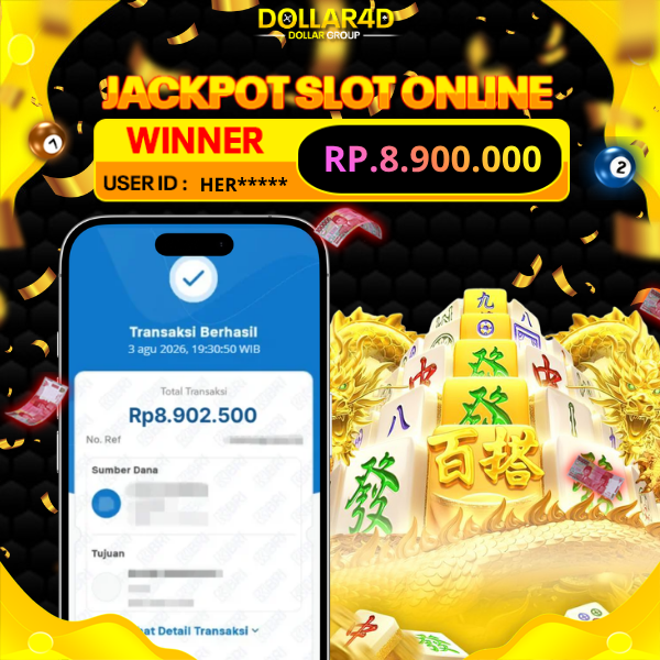 BUKTI JACKPOT  SLOT MAHJONG WAYS 2 3/8/2026