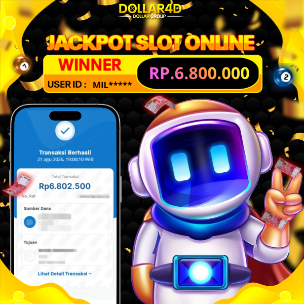 BUKTI JACKPOT  SPACMEN        21/8/2026